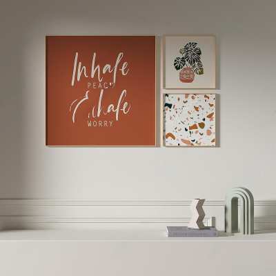 现代装饰画3D模型下载